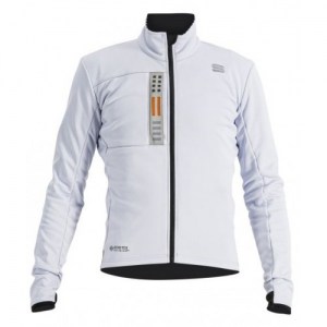 Χειμερινό jacket Sportful SUPER JACKET - Light Grey DRIMALASBIKES